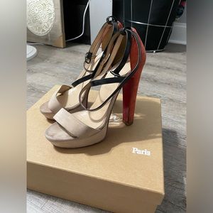Christian louboutin platform heels
